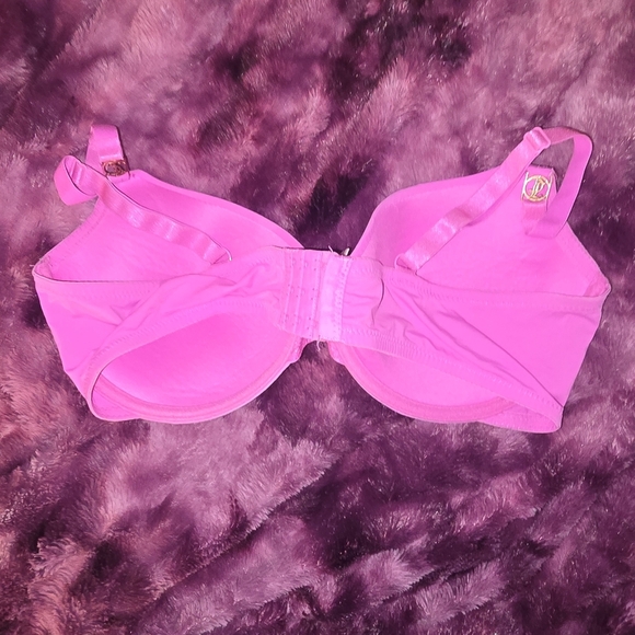 Juicy Couture Women’s Wired, Padded Pink Color Bra Size 40c - Picture 2 of 5